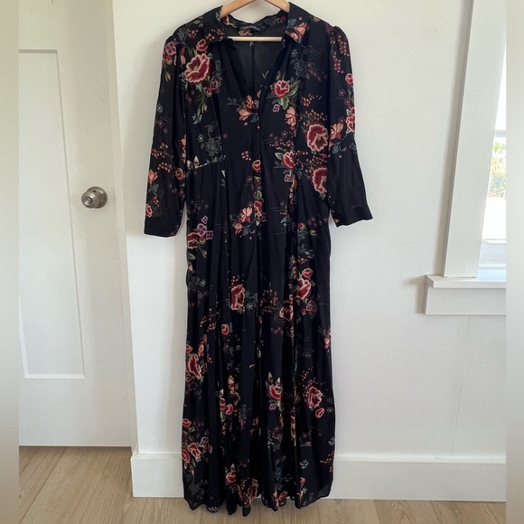 Zara Floral Maxi Dress - Picture 2 of 3